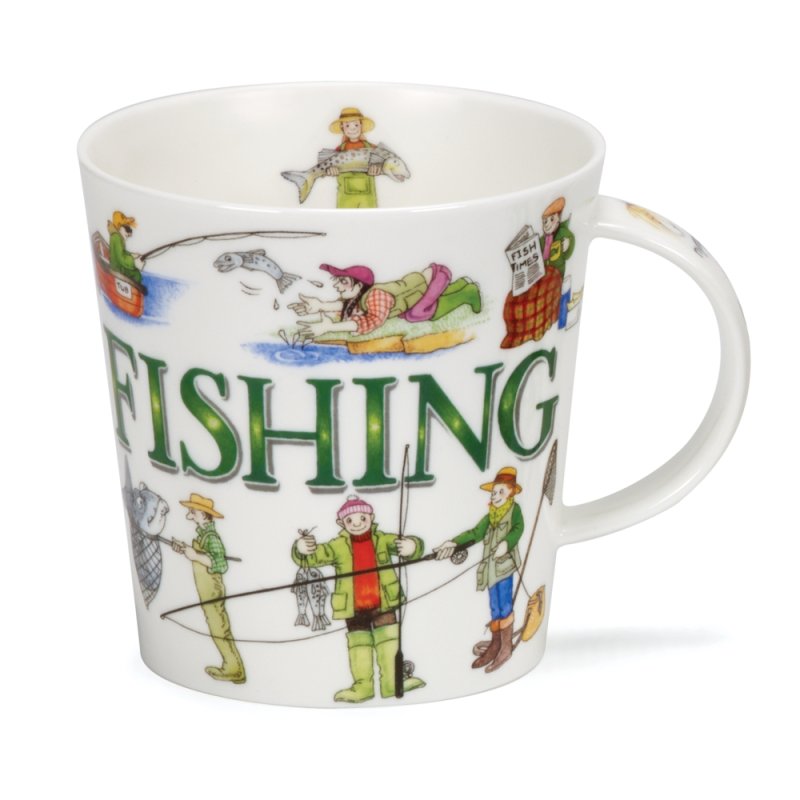 Dunoon Sporting Antics Fishing Mug