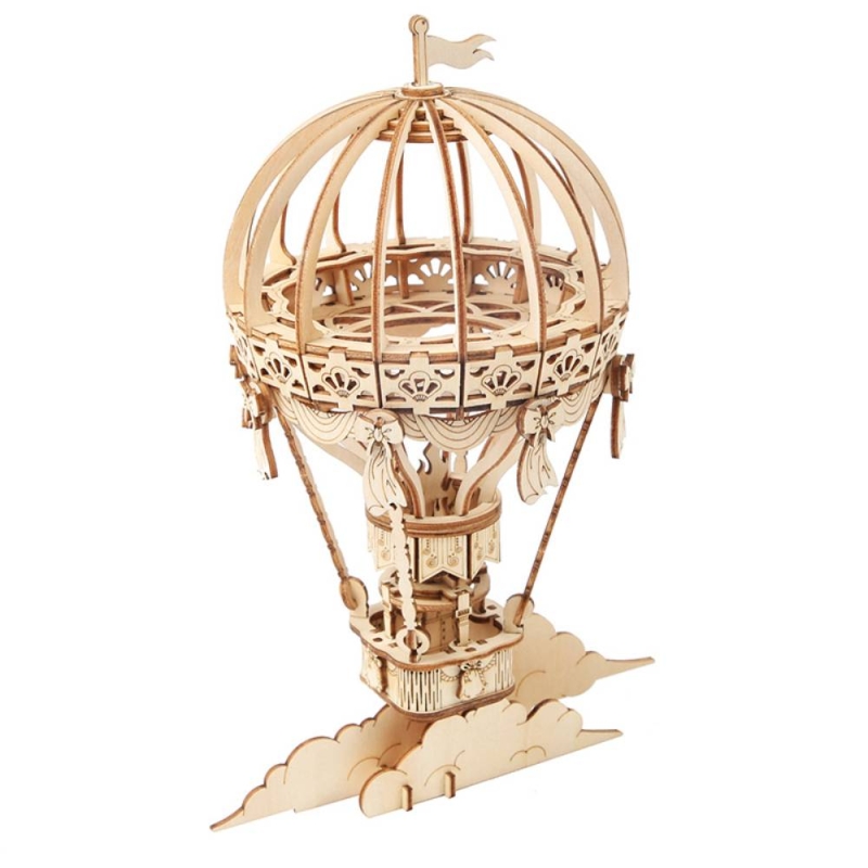 Hot Air Balloon - 3D Wooden Puzzle