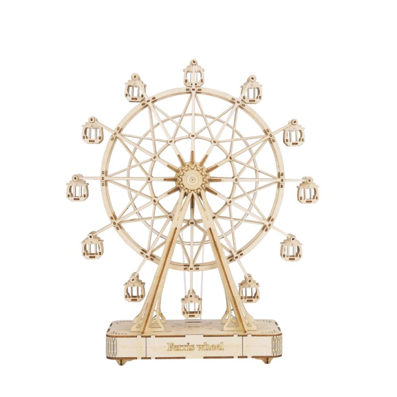 Ferris Wheel Music Box - 3D Wooden Puzzle