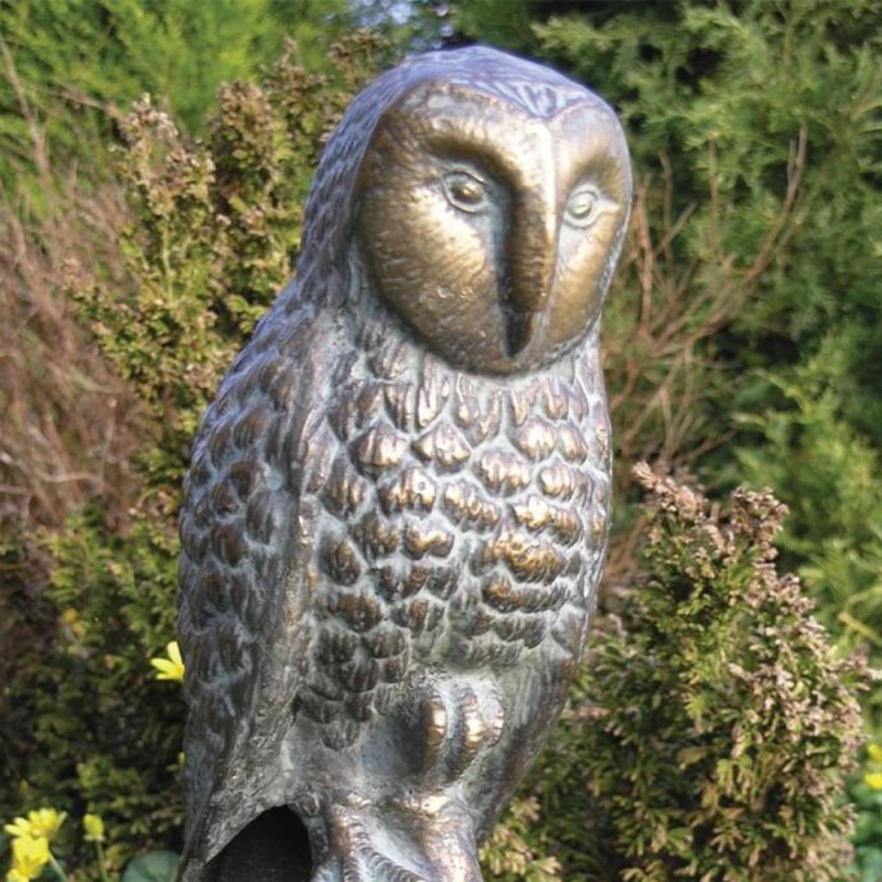 Barn Owl - Garden Sculpture