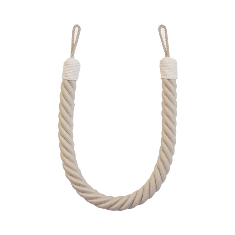 Rhiannon Rope Tieback Linen 
