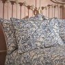 Edinburgh Weavers Malory Trad Floral Pillowcase Pair Navy