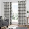 Fusion Balmoral Eyelet Headed Curtains Lined Slate