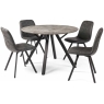 Titan Round Table and 4 Chairs
