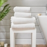 TUSCANY FACE TOWEL 2 PACK WHITE