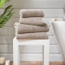 TUSCANY FACE TOWEL 2 PACK LATTE