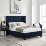 Phoenix Bed Frame Navy Blue