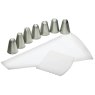 Kitchen Craft Piping Set 7 Nozzles & Icing Comb