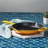 23CM FRYING PAN WITH METAL HANDLE NECTAR