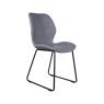 Reedham Callum Dining Chair Light Grey PU