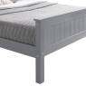 Tatum Grey High Footend Bed Frame
