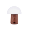 Alice Mushroom Lamp Walnut - Mini