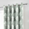 Fusion Woodland Trees Curtains Lined Duckegg