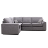 Isabella Corner Sofa LHF Platinum Grey