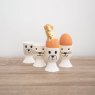 Kitchen Craft Set Of 4 Egg Cups Cat Dog