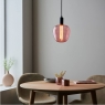Roves E27 LED Anti Glare Lamp - Pink Tinted Glass