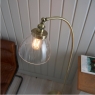 Hoxne Floor Lamp Antique Brass