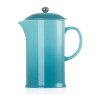 Le Creuset Coffee Pot and Press Teal 