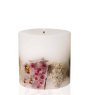 Stoneglow Seasonal Collection -Nutmeg, Ginger & Spice Scented Candle - Inclusion Pillar