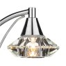 Luther Table Lamp Polished Chrome Crystal