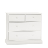 Alaska white 2+2 drawer chest
