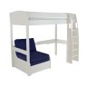 Stompa Duo Uno S Highsleeper Including Desk And Chair Bed Blue