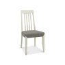Burnham Slat Back Grey Washed Oak & Soft Grey Chair - Titanium