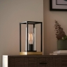 Euston Caleb Table Lamp With Clear Glass