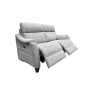 Hurst Electric Recliner Large Sofa With USB