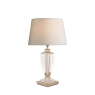 Laura Ashley Carson Polished Nickel  & Crystal Table Lamp Small - Base Only