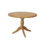 Stag Langham Round Fixed Top Dining Table