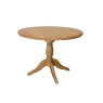 Stag Langham Round Fixed Top Dining Table