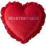 Skinny Dip Heartbreaker Cushion 40x40cm Ruby
