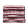 Christy Carnaby Stripe Towel Berry