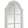 Laura Ashley Coombs Distressed Ivory Rectangle Floor Mirror 172 x 57cm