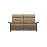 Mary Wood Arm 2 Seater Leather Front
