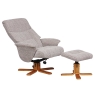 Marlesford Swivel Recliner Chair with Footstool