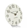 Thomas Kent Arabic Clock Limestone 6"