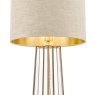 Laura Ashley Star Table Lamp Antuque Brass Glass With Shade 