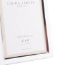 Laura Ashley Neyland Photo Frame Polished Silver 4x6"
