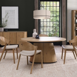 Vigo Dining & Living Collection Rustic Oak