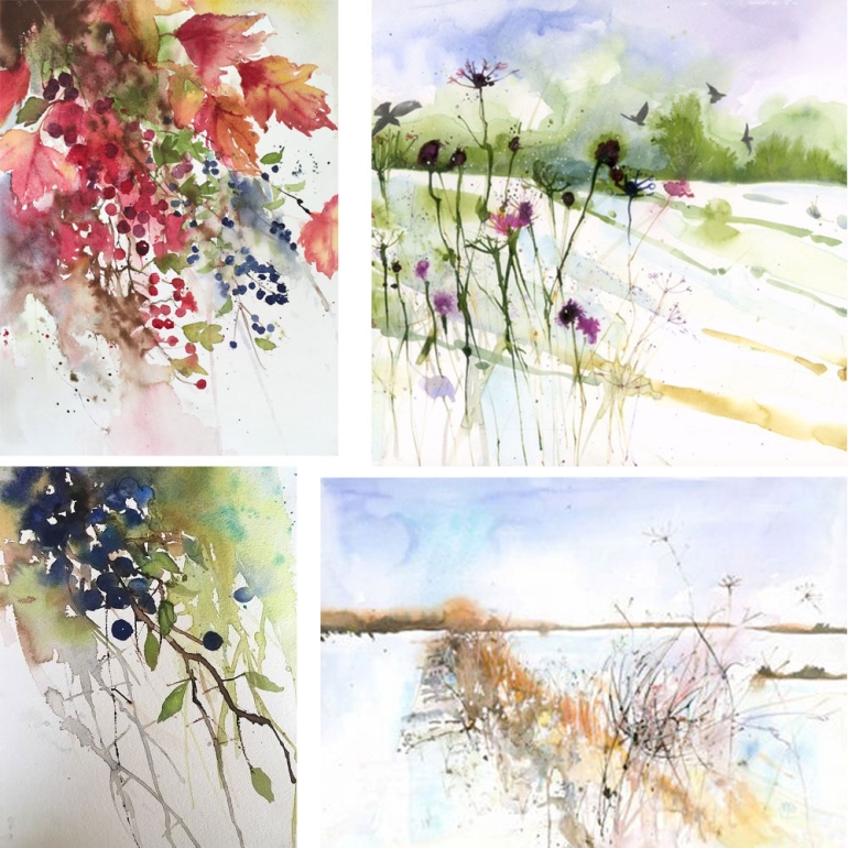 Helen Clarke Watercolour Workshop