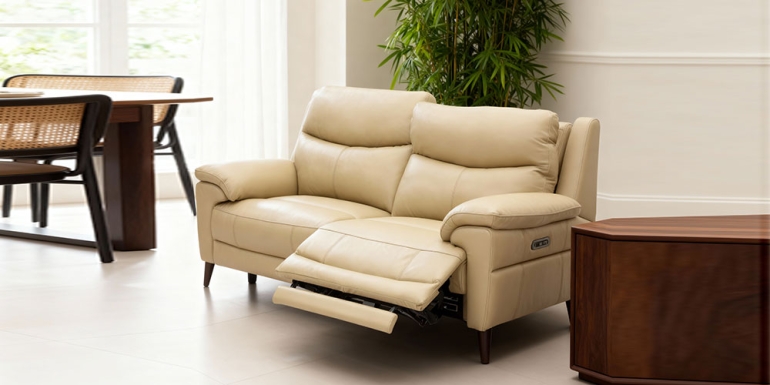 Detrit Sofa Power recliner with head tilt