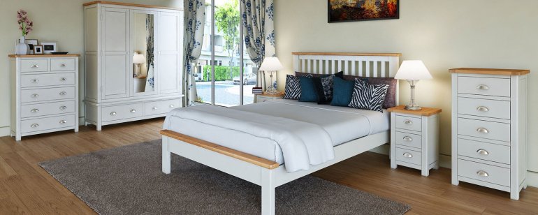 Pemberley White Bedroom Furniture
