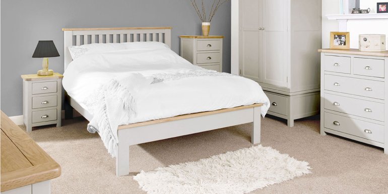 Pemberley Pebble Bedroom Furniture