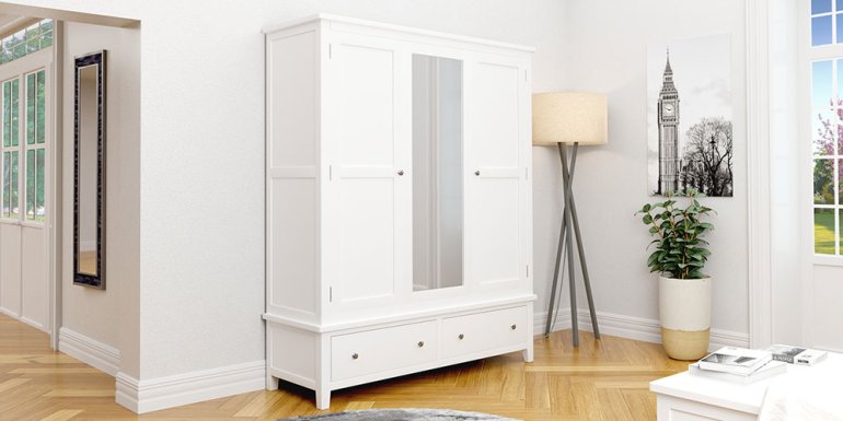 Hamilton white bedroom furniture collection