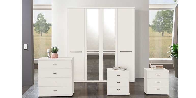 Denby white bedroom furniture collection