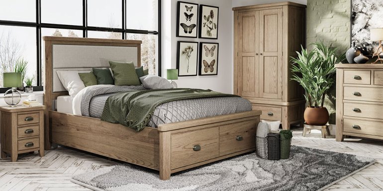 Harleston oak bedroom furniture collection