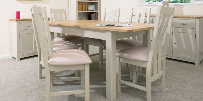Pemberley stone dining furniture collection