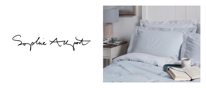 Sophie Willard Allport lièvre en tricot Statement Coussin